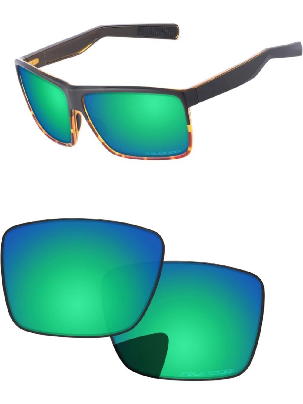 Precision Fit Replacement Lenses for 63mm Sunglasses - UV Protection & Impact